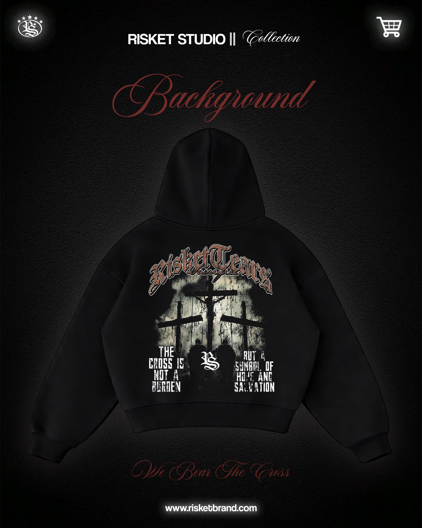 We bear the cross hoodie