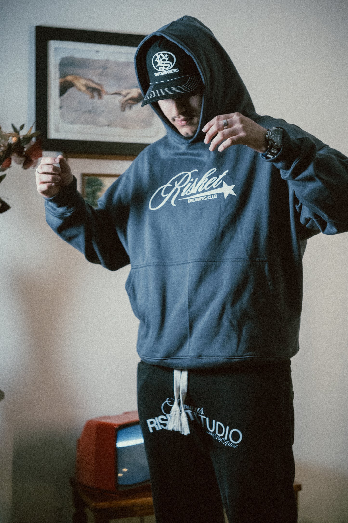 Hoddie gris